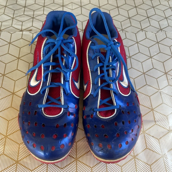Vintage Nike Bowerman Zoom 2 VL Track Shoes Red White Blue Size 7. - Picture 5 of 11
